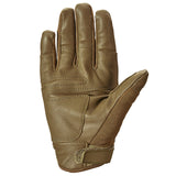 Military Paintball Leather Motorcycle Tactical Gloves